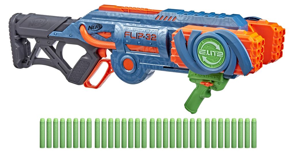 Hasbro - NERF - Elite 2.0 Flip 32 Blaster Nerfgun Produktbild 