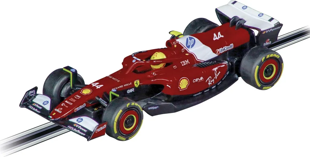 Circuit Carrera : Voiture Ferrari SF-25 Hamilton 2025 pour jouer en F1
