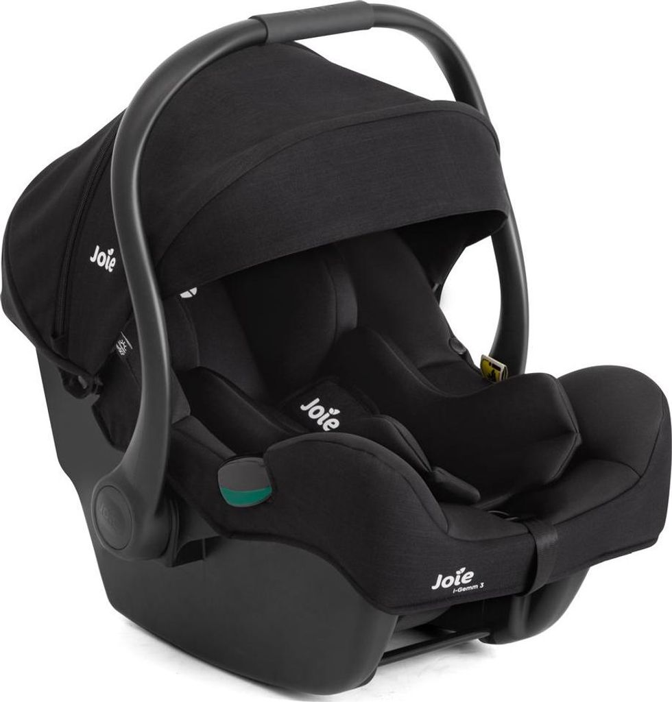Joie i-Gemm 3 Babyschale i-Size, 40-85 cm, ab Geburt bis 13 kg, Farbe:Raven