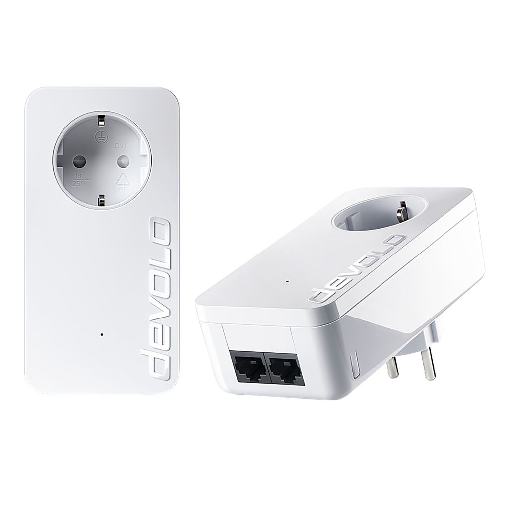 Devolo dLAN 550 duo+ Starter Kit, 500 Mbit/s, IEEE 802.3, Zdjęcie produktu 