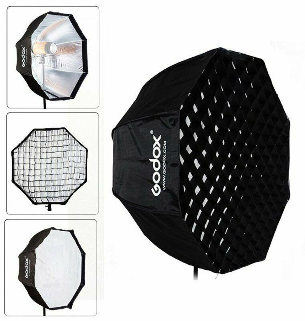 Godox ombrello softbox con diffusore 120cm+ griglia Immagine del prodotto 