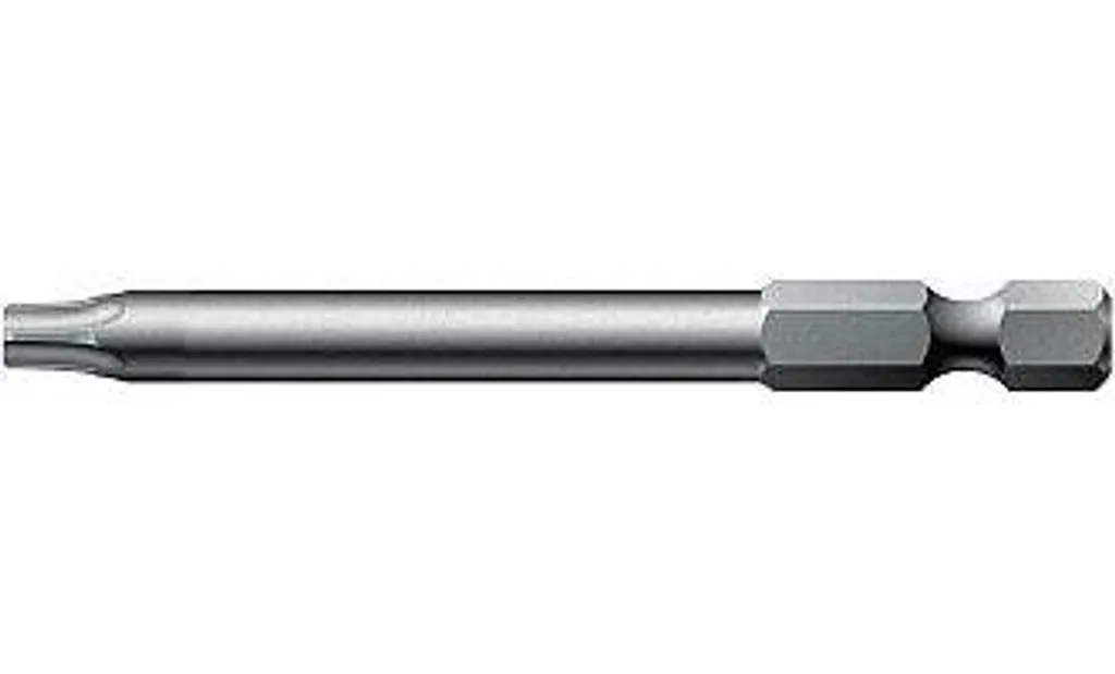 Embout de tournevis Torx T20 de 70mm avec emmanchement 1/4 hex