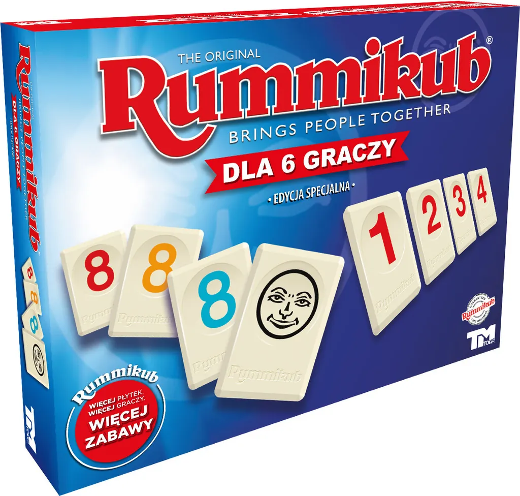 Rummikub XP Special Edition TM Toys 4606 Jeu de Société pour 6 Joueurs