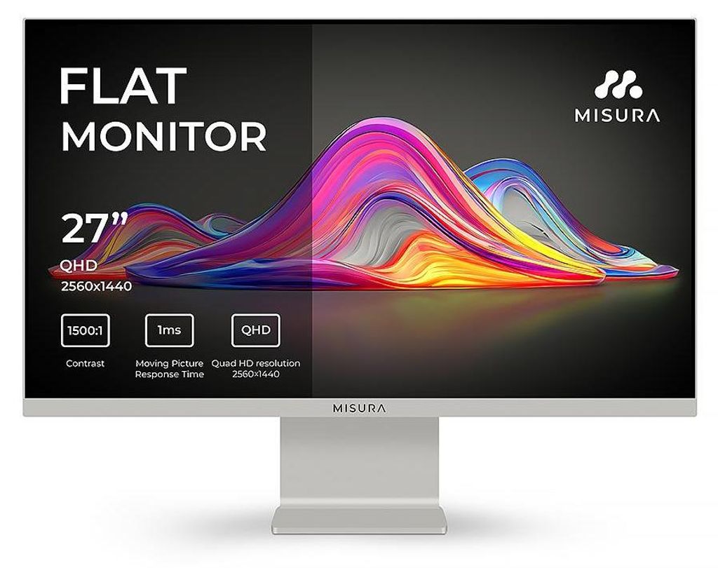 27" monitor IPS colorato 120 Hz - MISURA VIVA Moon Silver Immagine del prodotto 