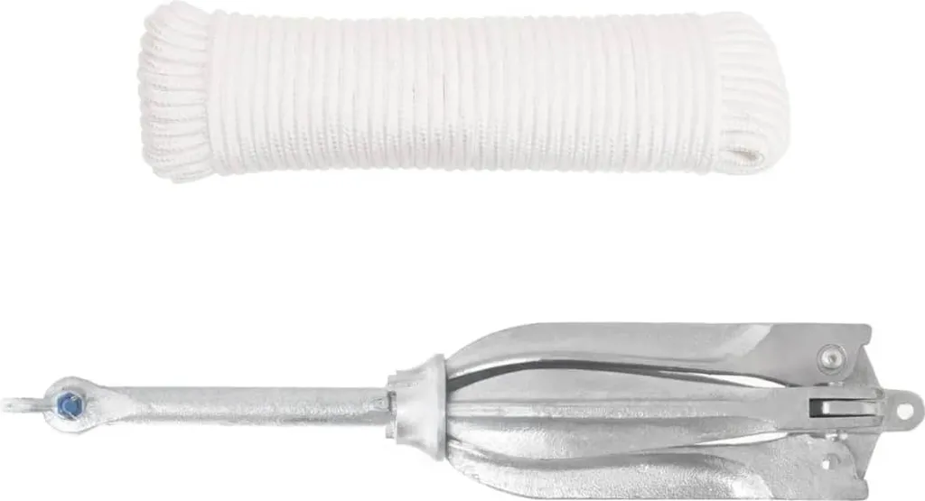 Ancre pliante 12 kg galvanisée : finissez-en avec la rouille et l'encombrement