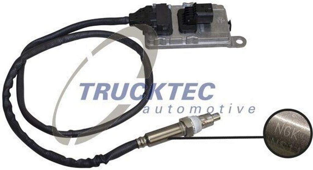TRUCKTEC AUTOMOTIVE 01.17.107 NOx-Sensor NOx-Katalysator vor Kat passend für MERCEDES-BENZ ACTROS MP4 / MP5 ANTOS AROCS ATEGO 3 ECONIC 2 UNIMOG
