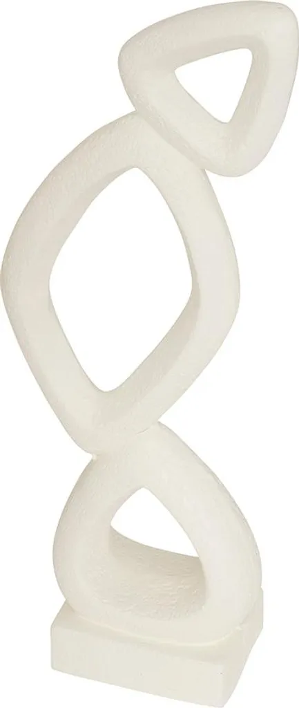 Figurine Alyne Blanc H68,5 cm en résine - Design épuré et minimaliste
