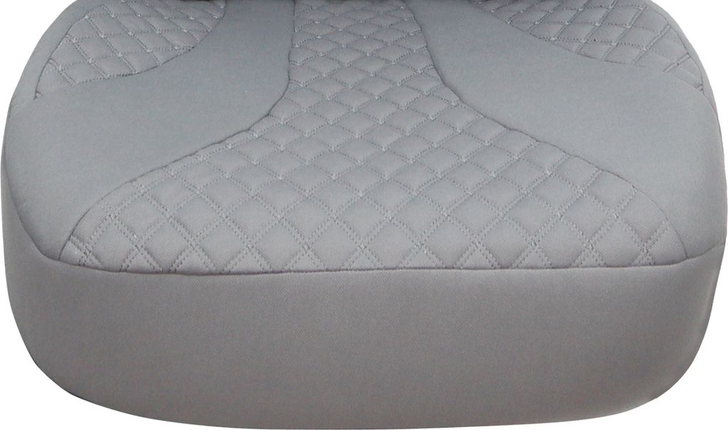 2 Sitzauflagen für Chevrolet Matiz 2 in Grau (OT-PL409)