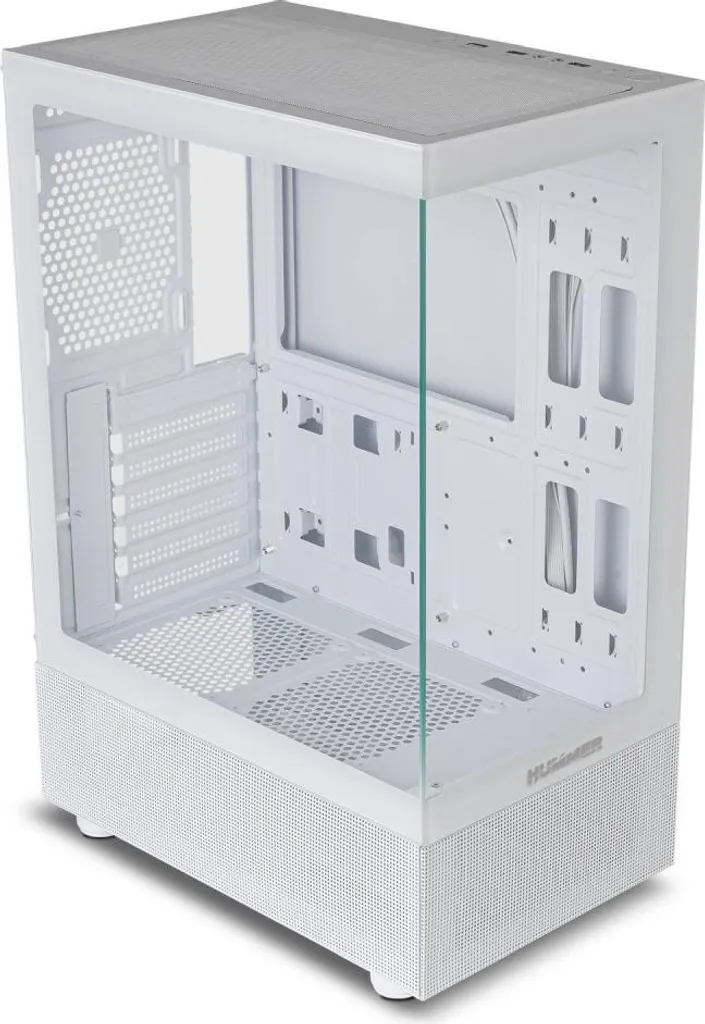 Boîtier PC ATX Nox Hummer Vision - Idéal pour Configuration Gaming Noir - 5