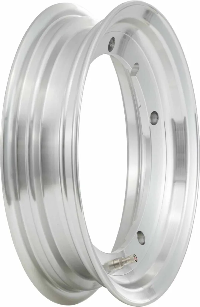 Jante en aluminium SIP 11" sans chambre à air avec valve pré-installée