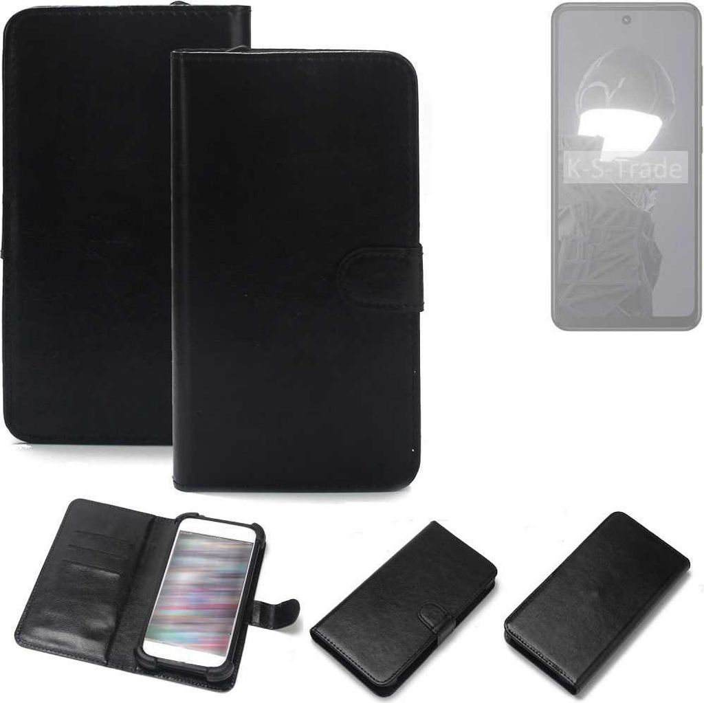 K-S-Trade Handyhülle Schutzhülle kompatibel mit HMD Fusion Handy Schutz Hülle Handyhülle Bumper schwarz 1x