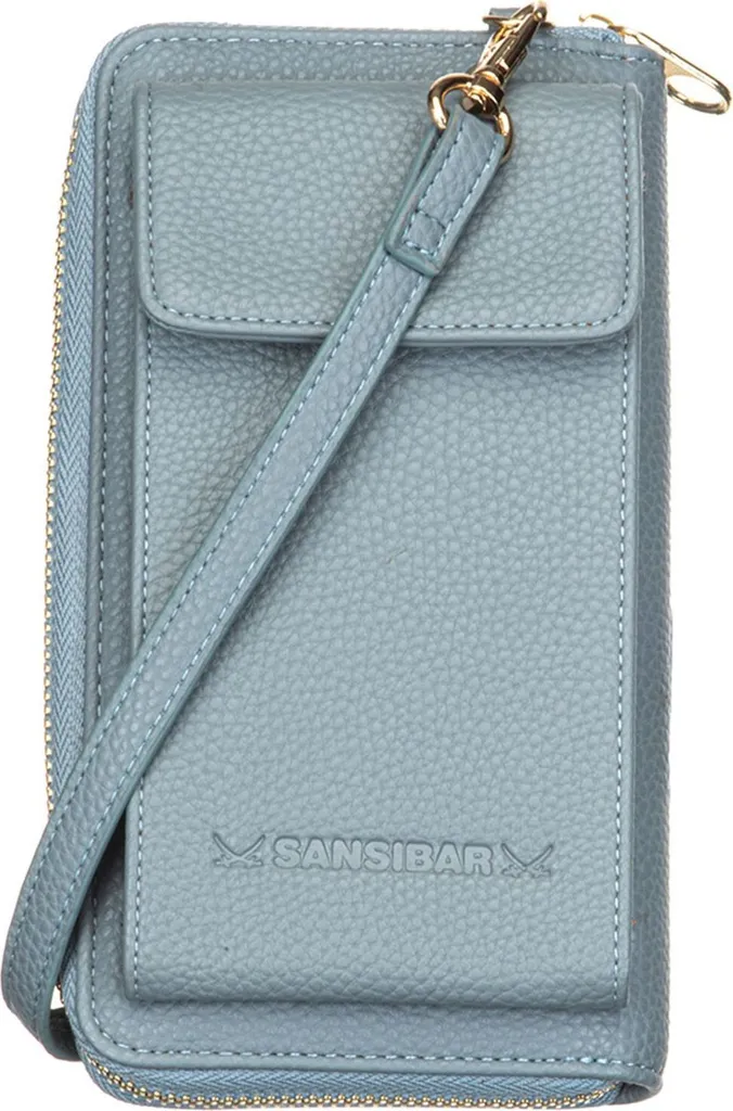 Phone Bag Sansibar : petit sac bandoulière pour smartphone coloris jean