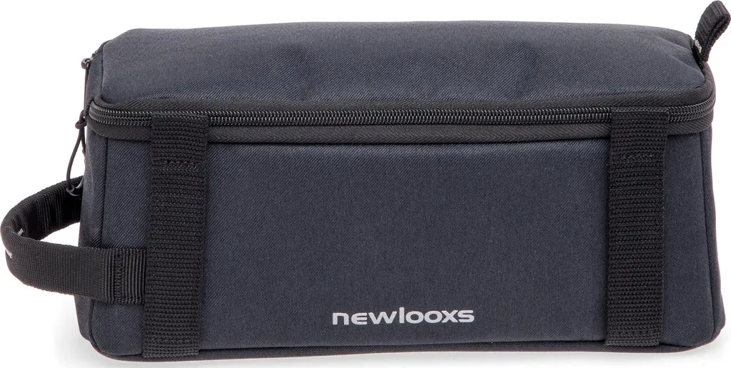 Sacoche de porte-bagages New Looxs Trunkbag Lock Straps 8-10 L Noire