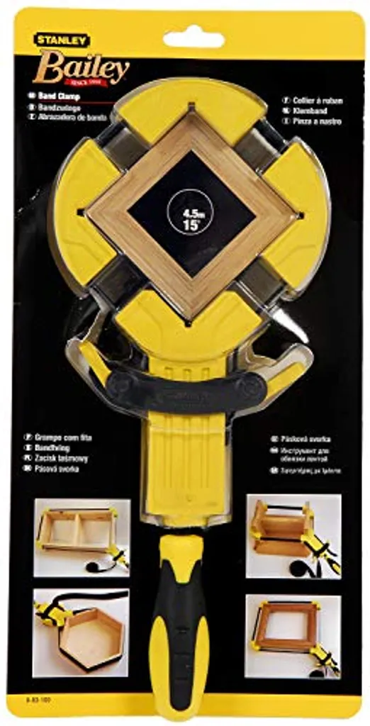 Presse à Sangle de Menuisier Stanley Bailey pour Collage Multi-Angles - 12
