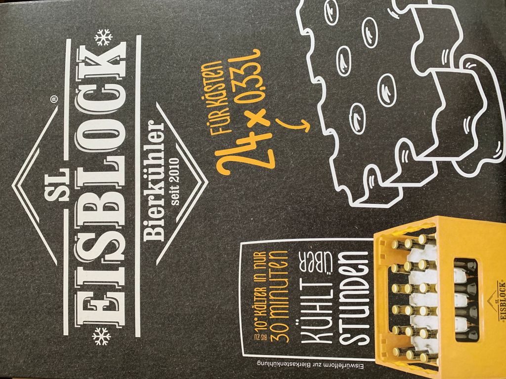 Sl-Eisblock Bierkühler Getränkekühler 0,33l Flaschen Produktbild 4