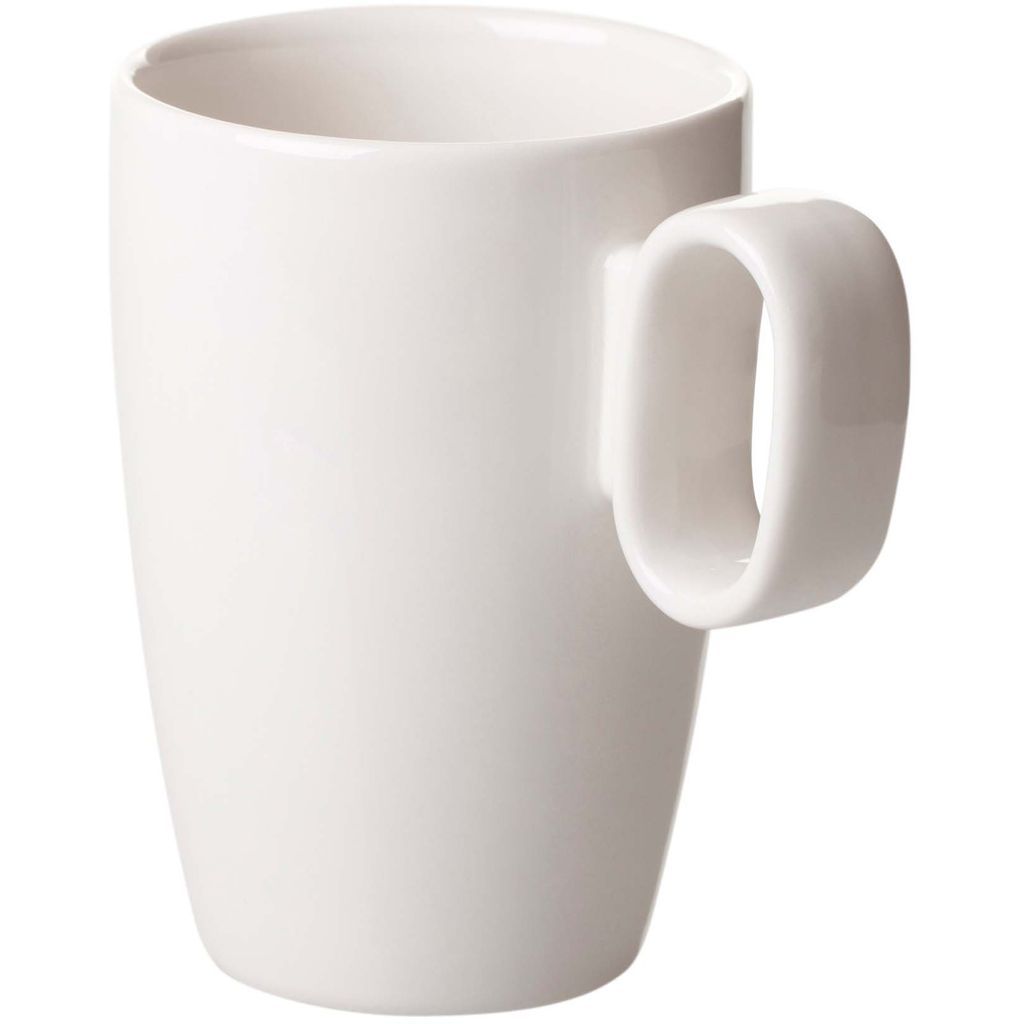 6 x Maastricht Porselein Tasse Becher Porzellan creme weiß Produktbild 