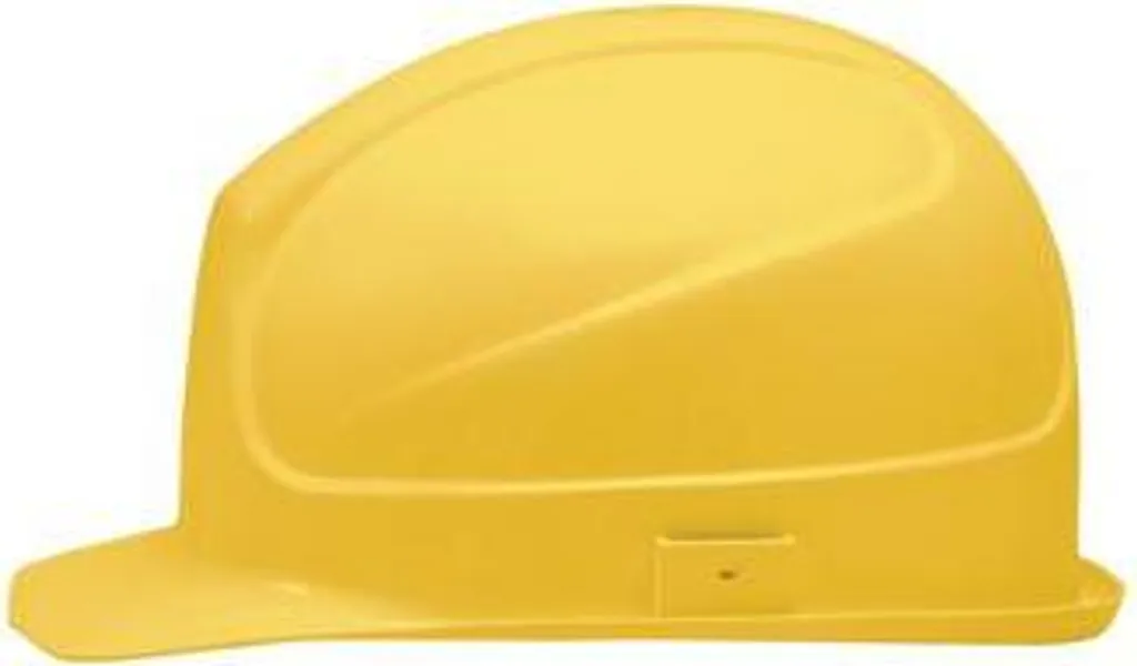 Casque de sécurité uvex thermo boss jaune pour travaux en milieu chaud