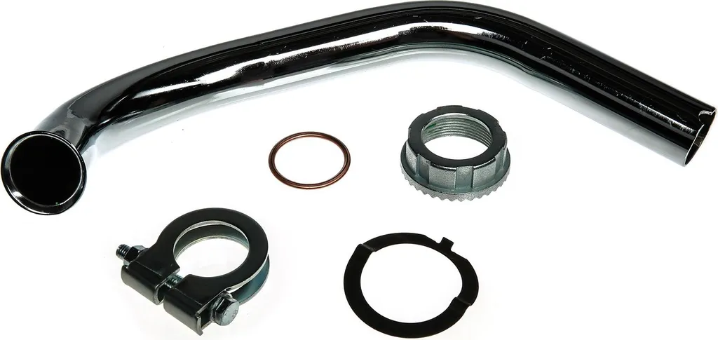 Pot d'échappement Simson KR51/2 chromé haute qualité set complet