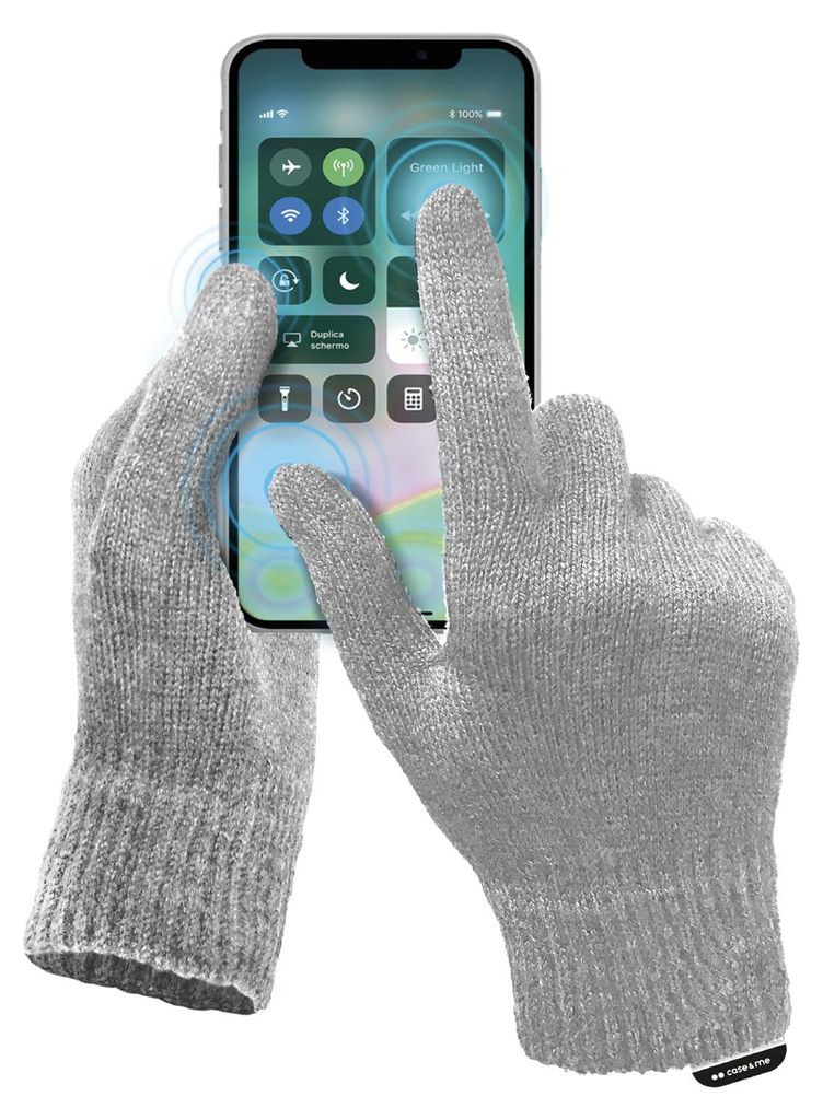 SBS Touchscreen-Handschuhe grau