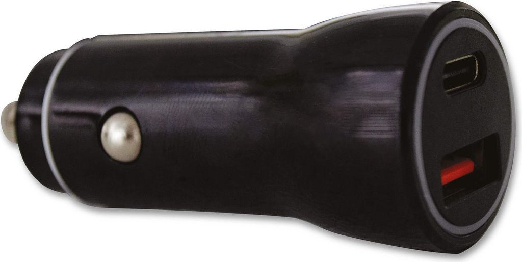 IWH Dual USB-C Auto Ladestecker 2,1A Belastbarkeit Strom max.=2.1 A (019053)