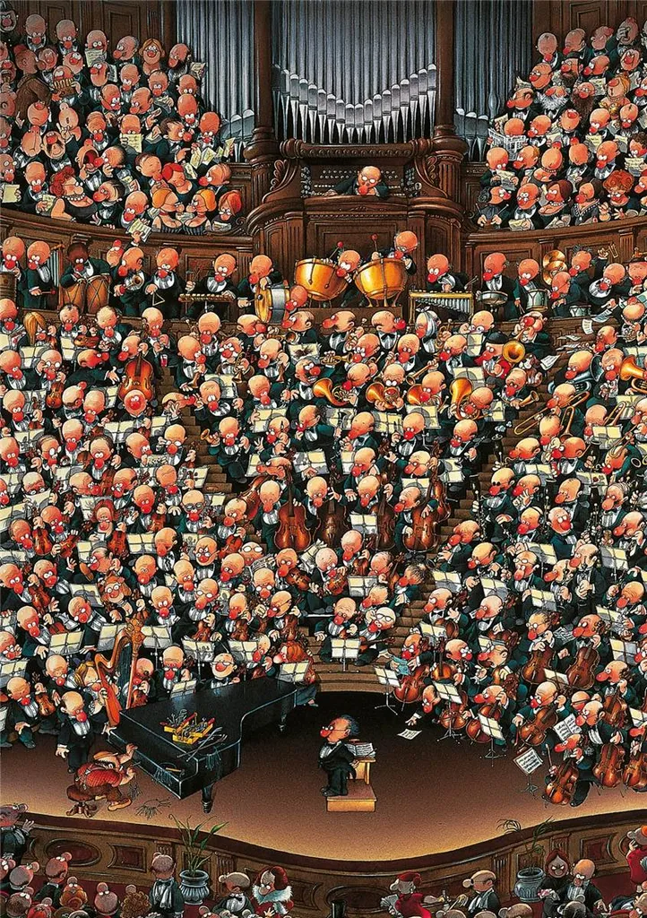 Puzzle haut de gamme de 2000 pièces avec boîte triangulaire Heye - 2