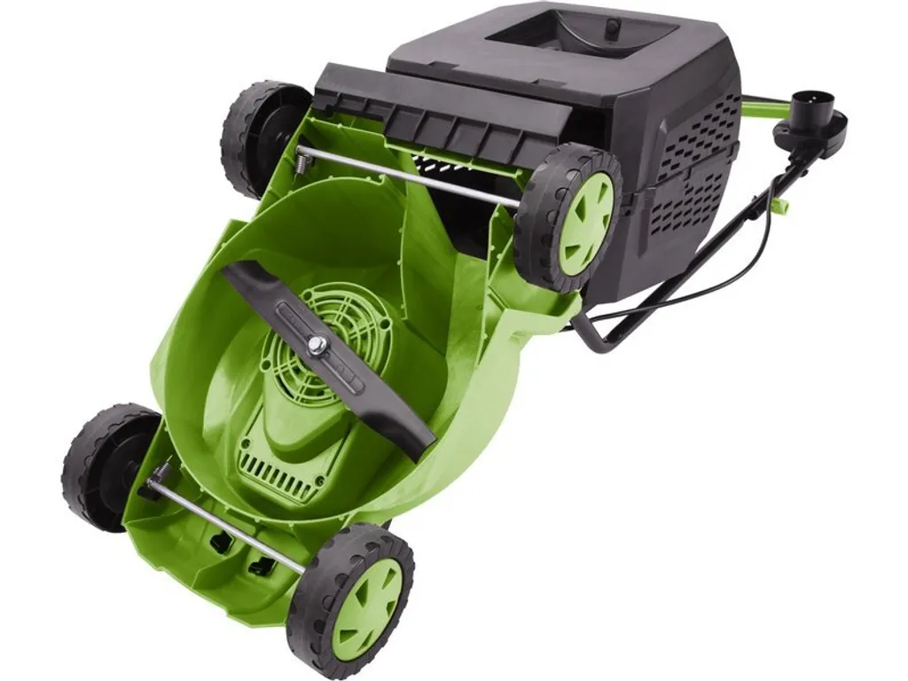 Tondeuse électrique filaire compacte 1200W avec bac de ramassage - 3