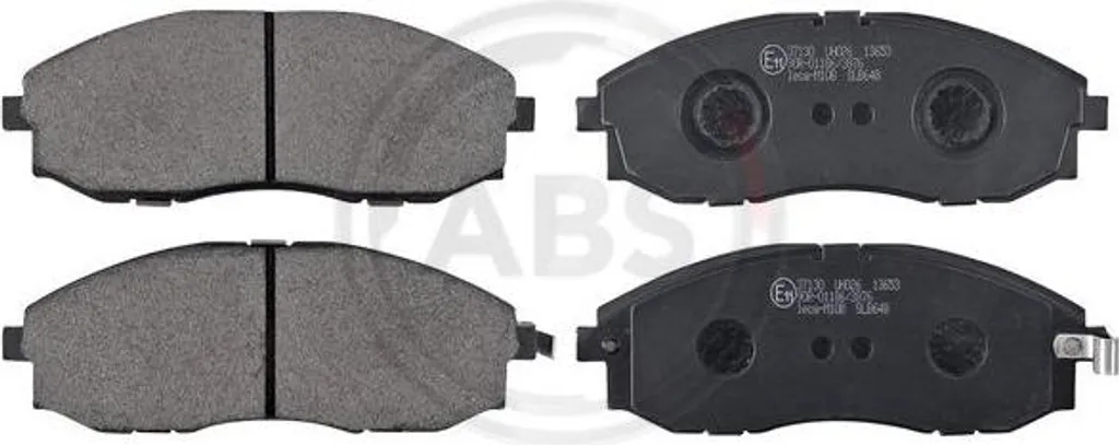 Plaquettes de frein haute friction OE 581014AA00 pour Hyundai Porter H-1 A.B.S.