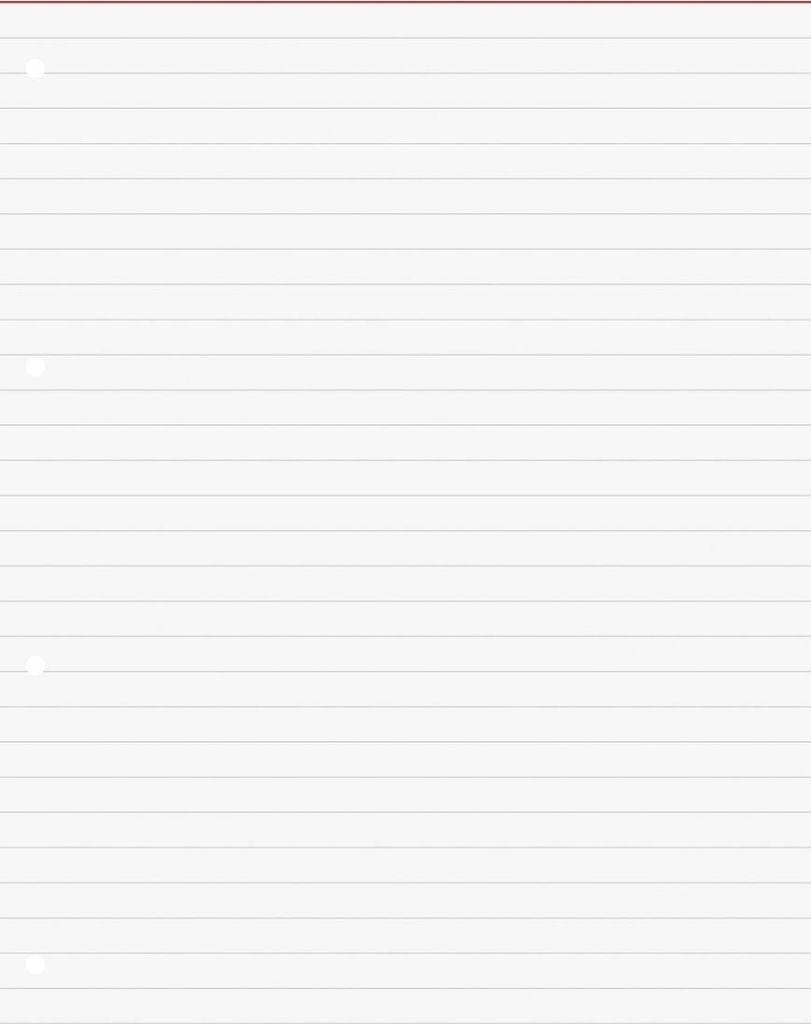 Ringbucheinlagen A4 liniert 100 Blatt Packung mit 5 Stück