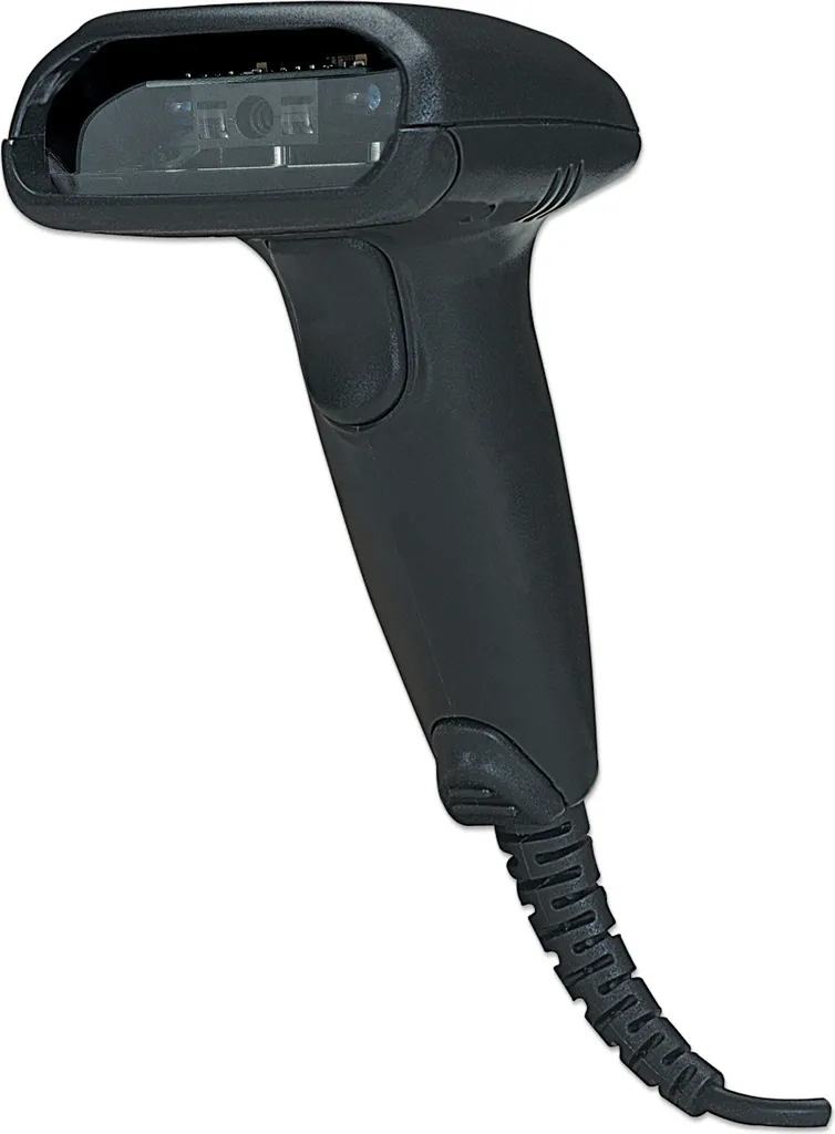 Manhattan 177672 Scanner CCD Long Range 100mm USB Haute Précision Noir