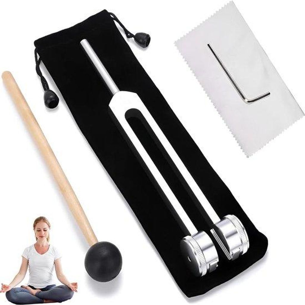 Tuning-Set 3-teilig für exakte Stimmabstimmung - 128 Hz Frequenz mit Zubehör