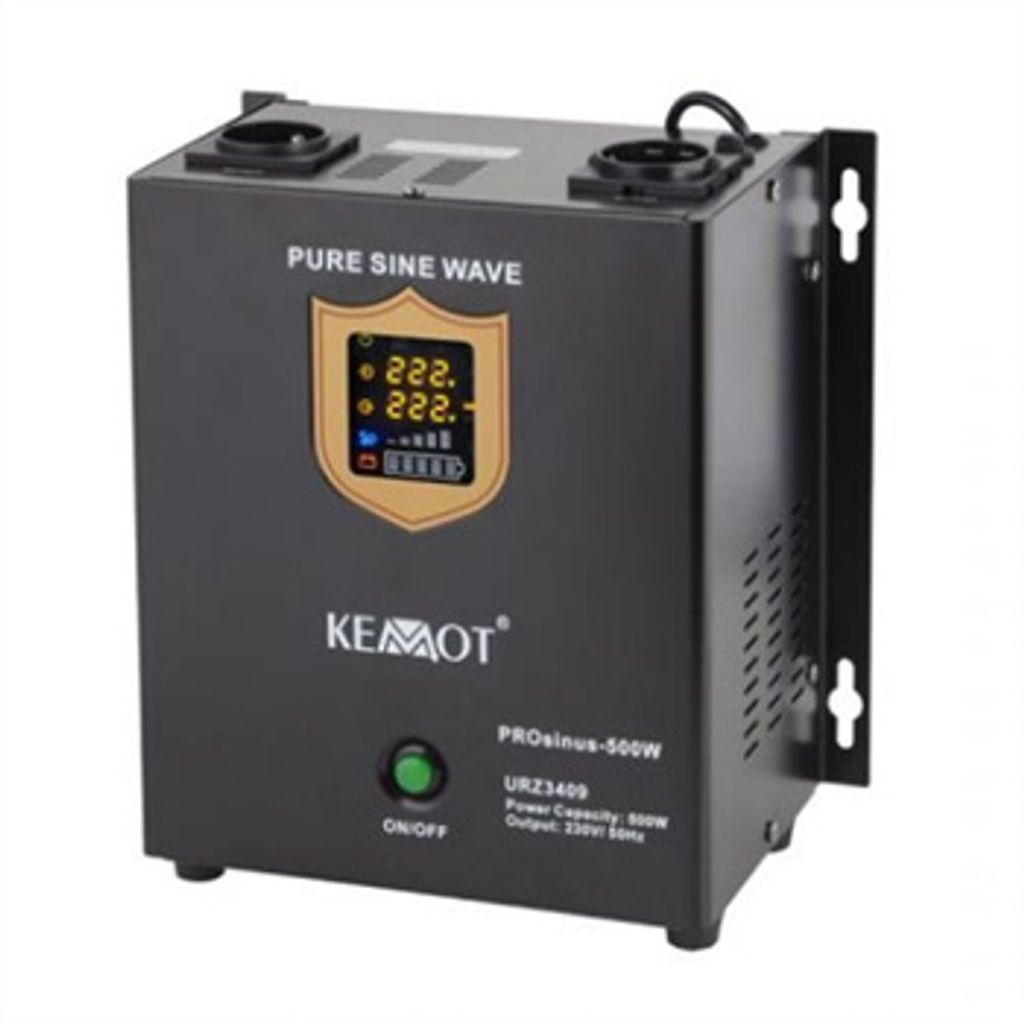 Záložní zdroj pro kotle UPS KEMOT URZ3409 PROsinus 500W Obrázek produktu 