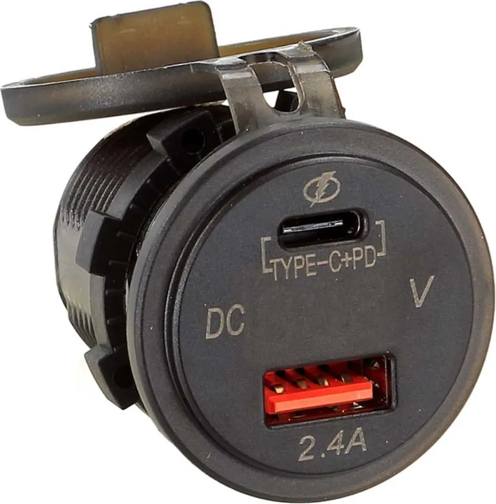 Prise allume-cigare double USB 3.1A chargeur de voiture rapide universel