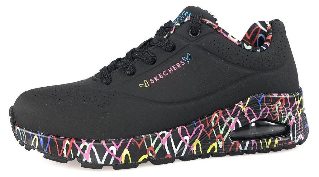 Skechers Uno - Loving Love Damenschuhe Schnürschuhe Productafbeelding 