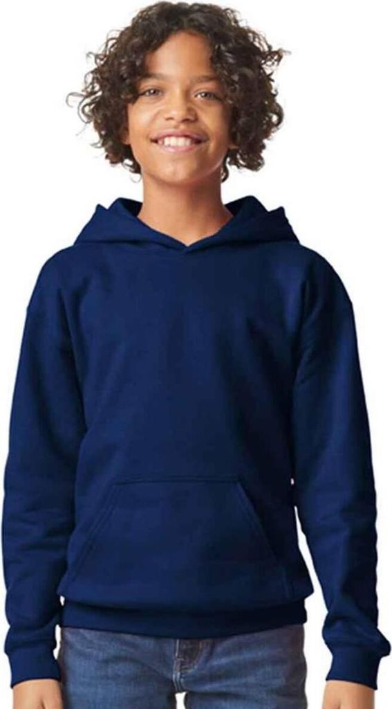 Gildan - Kapuzenpullover Mittelschwer für Kinder RW10285 (XS) (Marineblau)