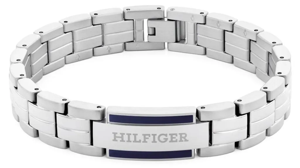 Tommy Hilfiger 2790600 Bracelet Homme en Acier Inoxydable Argenté