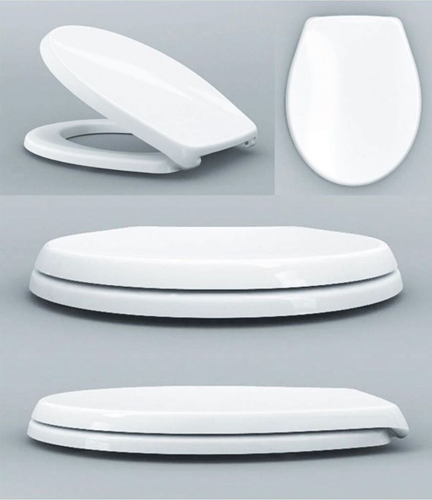 Ideal STANDARD WC-Sitz Eurovit weiß W302601 Produktbild 1