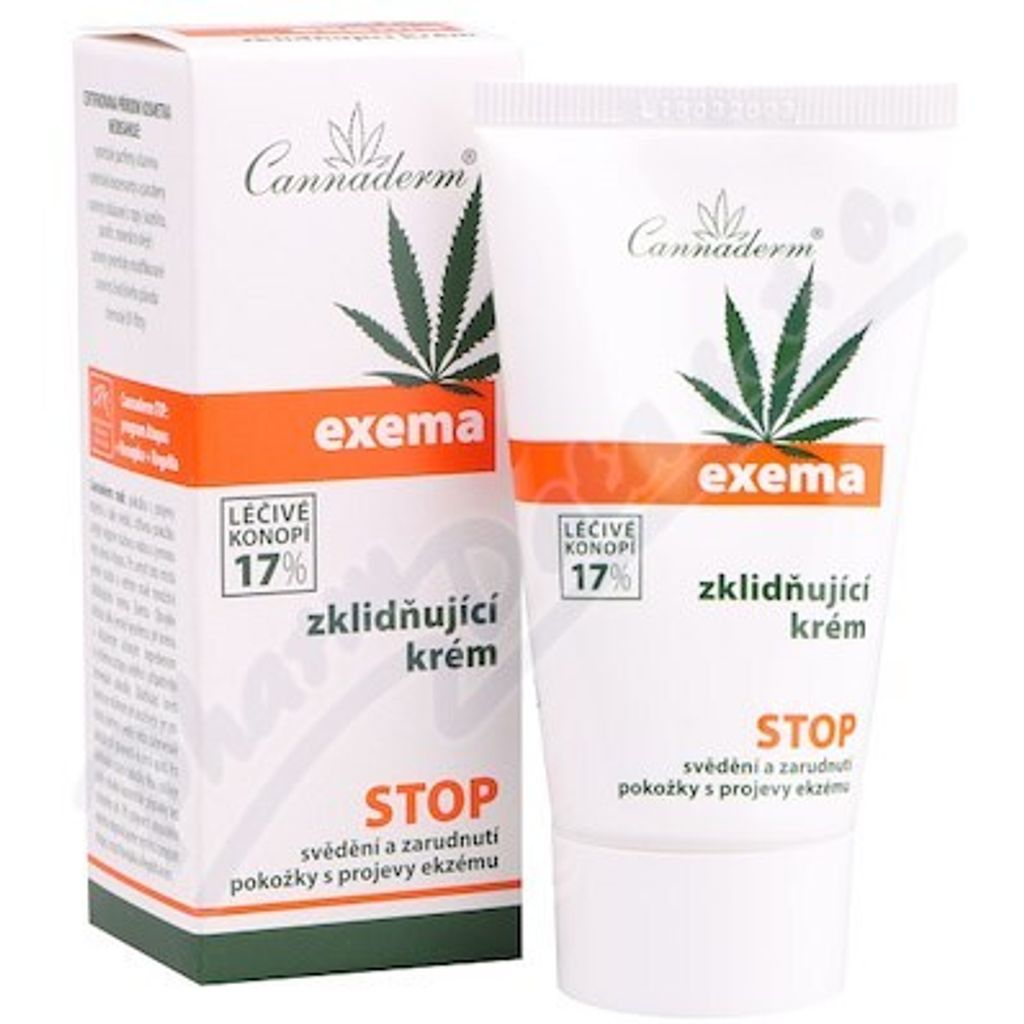 Cannaderm Exema upokojujúci krémový prípravok na ekzémy 50 Obrázok produktu 