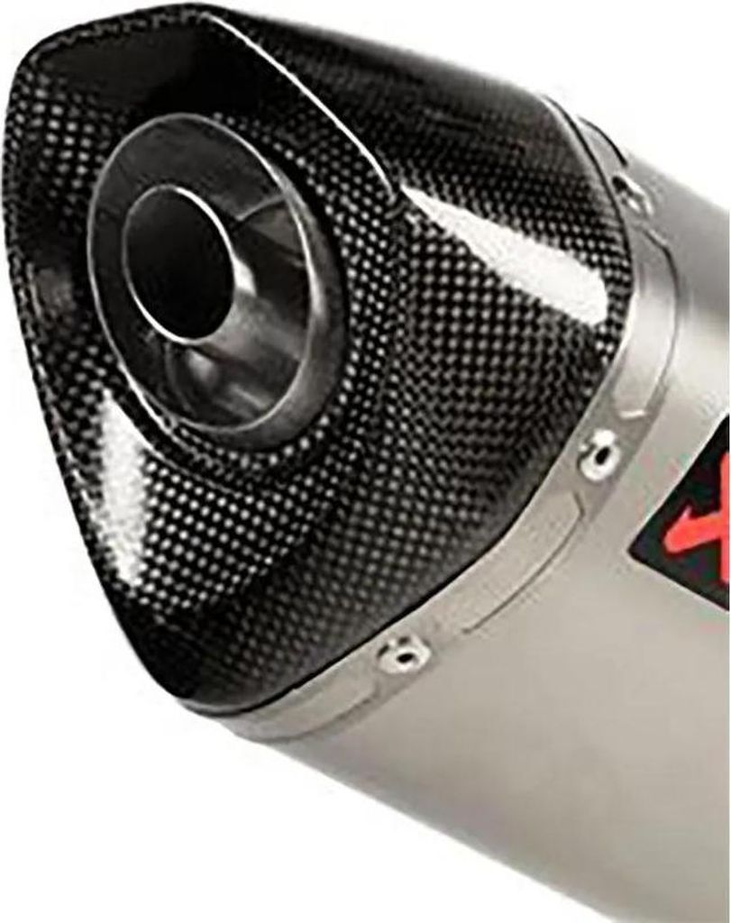 Akrapovic V-ec324 Auspuffblende Silber Silber One Size