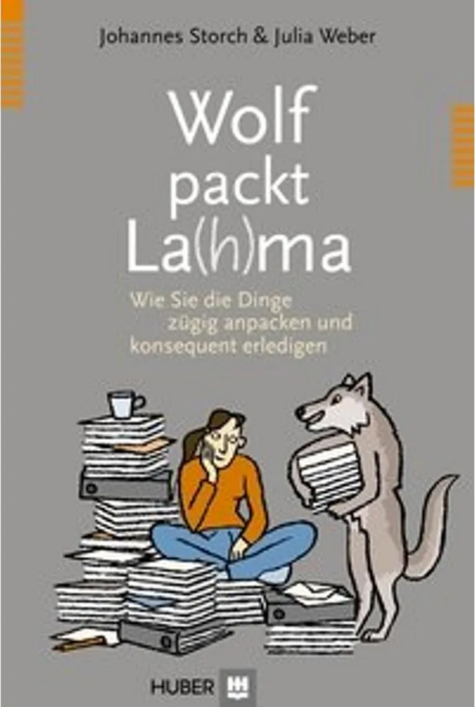 Livre Wolf packt La(h)ma Storch Weber ZRM sur le self-management