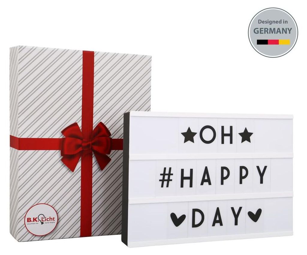 Lightbox LED boîte tableau lumineuse avec lettres Image du produit 