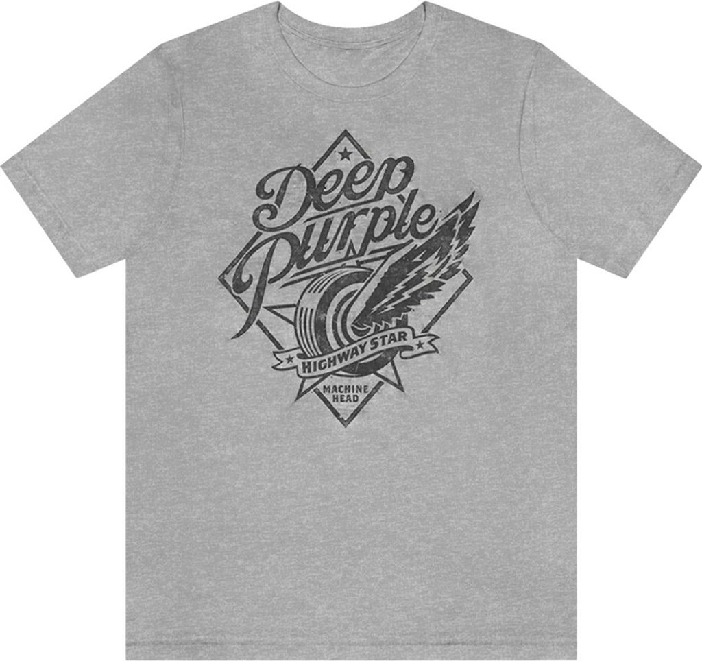 Deep Purple - "Machine Head" T-Shirt für Herren/Damen Uni RO7309 (S) (Grau)