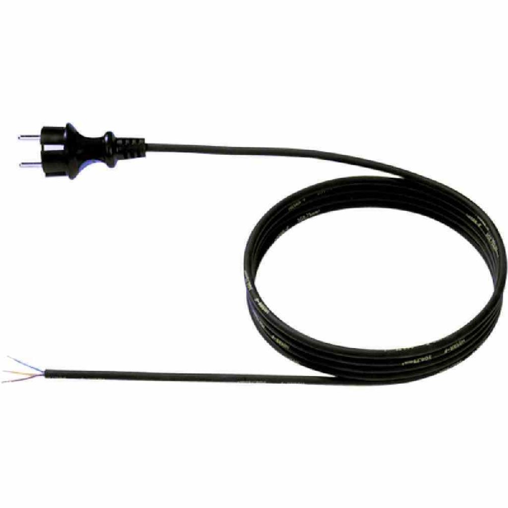 BACHMANN Neopren-Zuleitung 3G1.50 2m, H07RN-F 3G1.50 schwarz 32/AEH