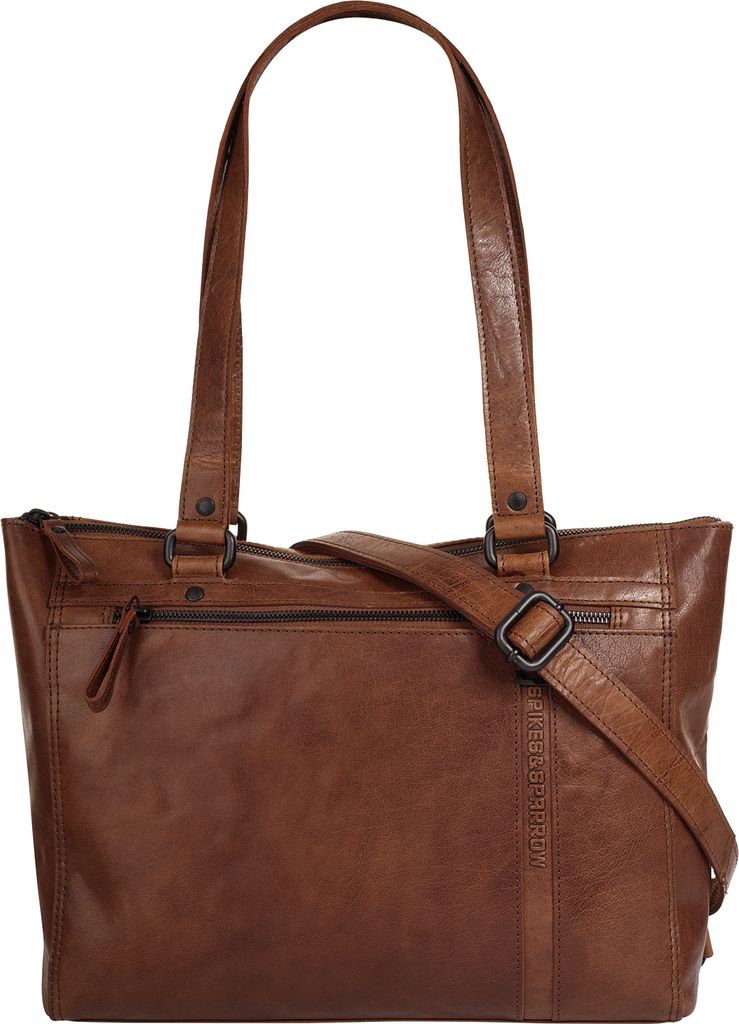 Spikes & Sparrow Shopper Damen 021817 cognac