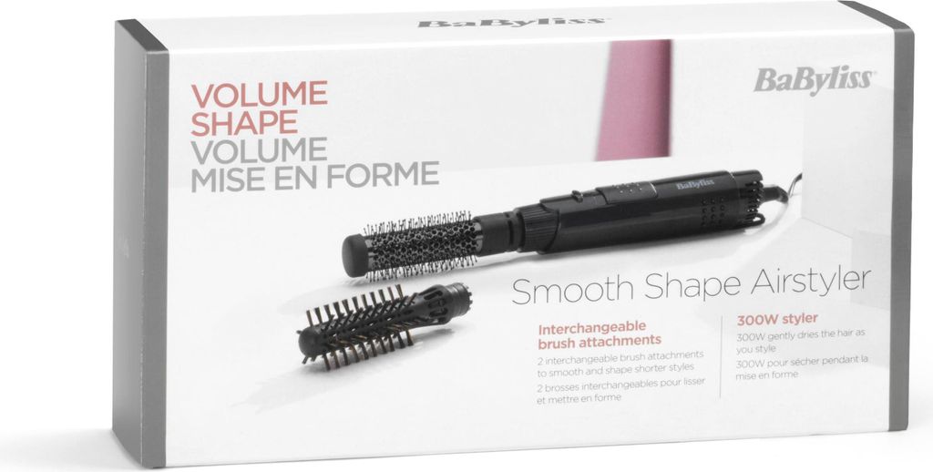 Brosse Babyliss As86E FÖHn Noir Image du produit 