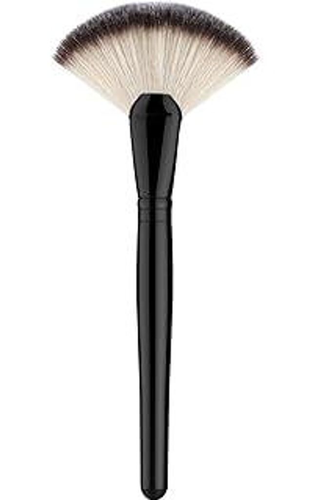 Luxspire Professioneller Fächerpinsel, Einzelnes Weiches Gesichtspuder Foundation Rouge Fächerpinsel Foundation-Pinsel Kosmetik Make-up Werkzeug,...