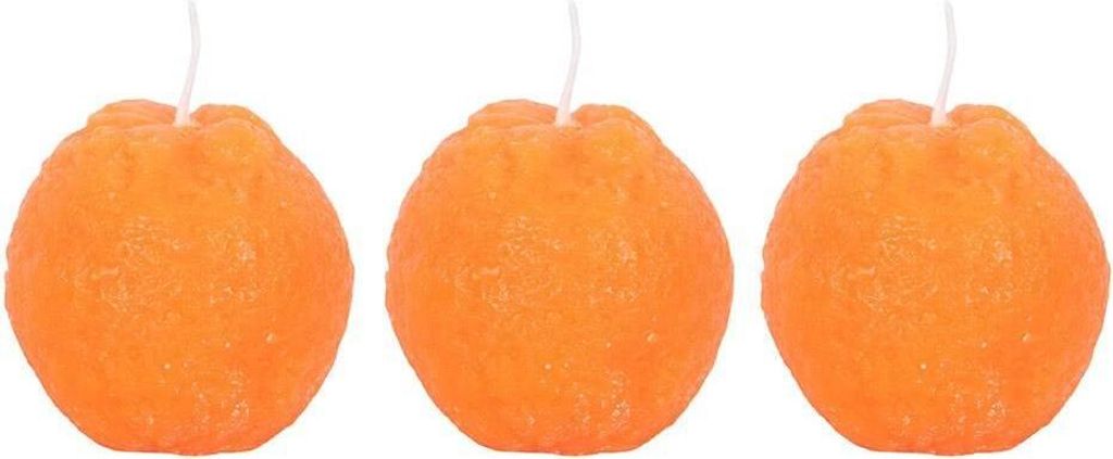 Something Different - Bougie, Forme Orange Pack de 3 SD6827 Image du produit 