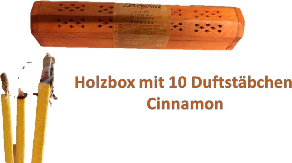 Holz-Räucherstäbchenbox Räucherturm Räuchersäule