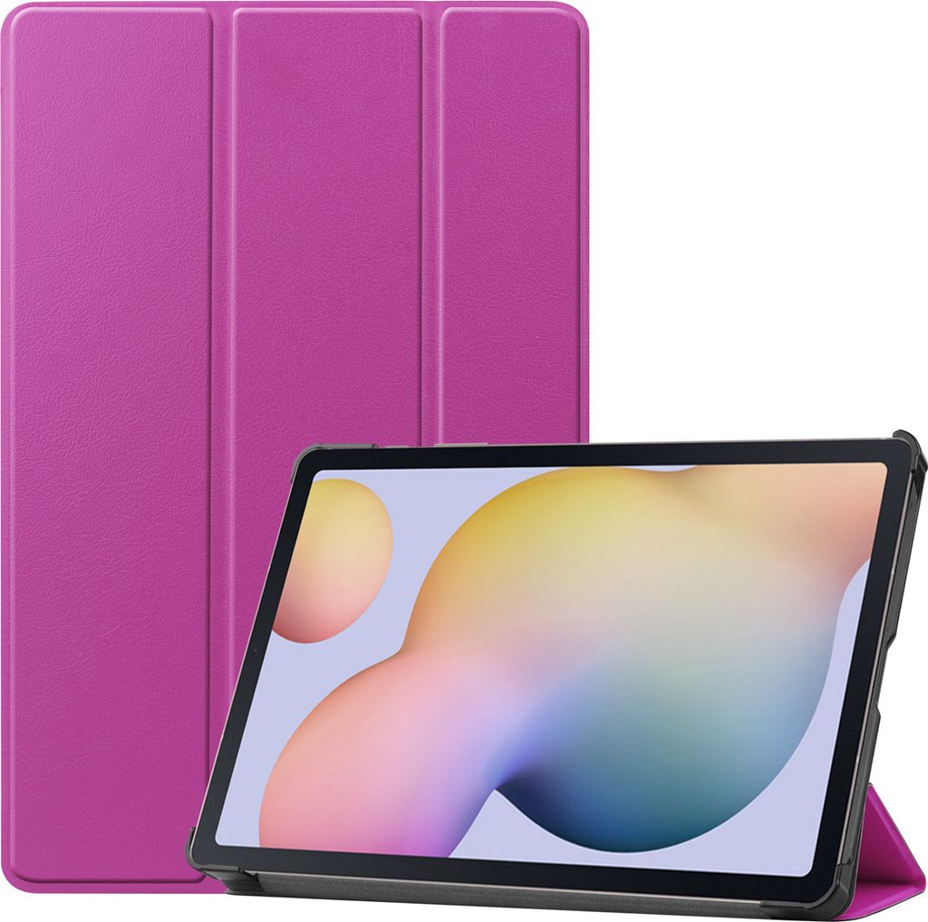 Case2go - Hülle kompatibel mit Samsung Galaxy Tab S7 11.0 (2020) - Tablet-Hüllen - Kunstleder Tablet Case Schutzhülle - Lila
