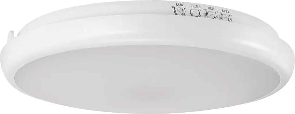Plafonnier LED Étanche IP65 Haute Luminosité 1520lm avec Capteur MVS