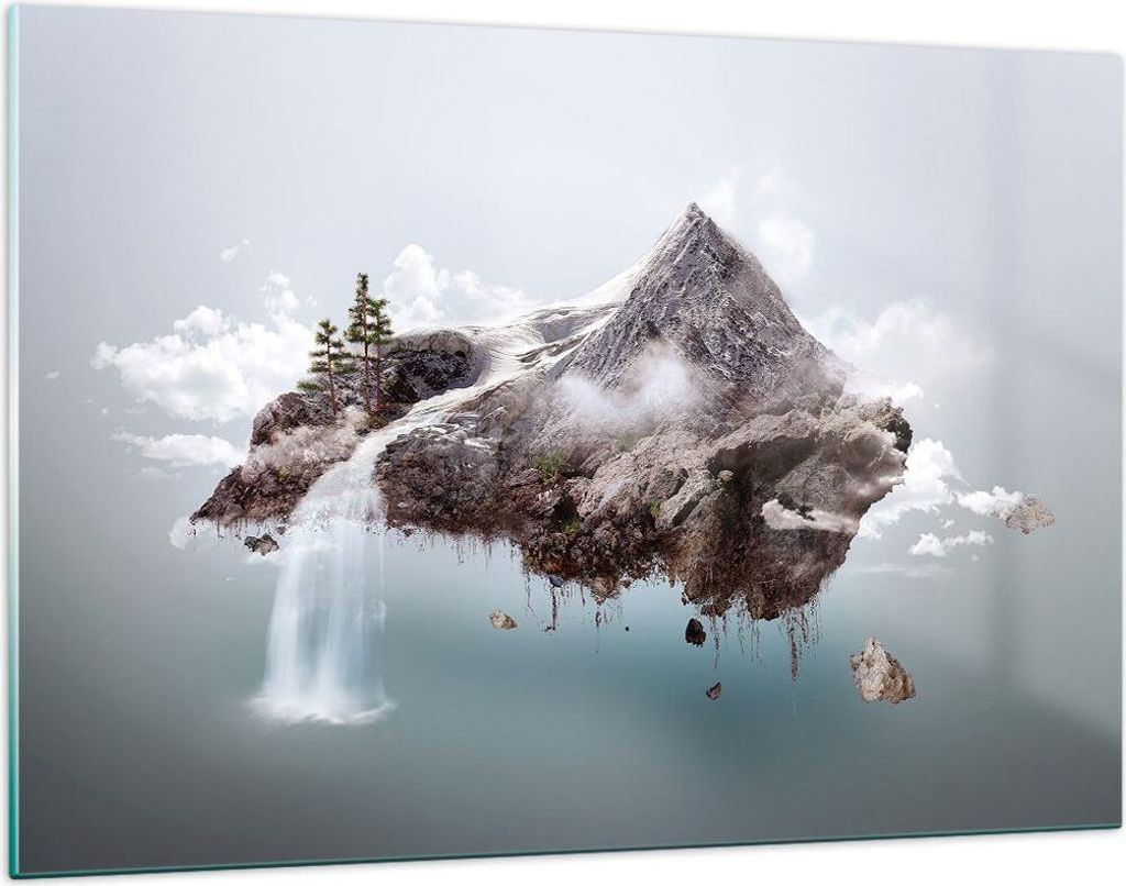 Bilder auf glas - Umwelt Natur - 120x80cm - Glasbilder - Wandbilder - Kunstdruck - zum Aufhängen bereit - Wanddekoration aus Glas - Glas Bilder - ...